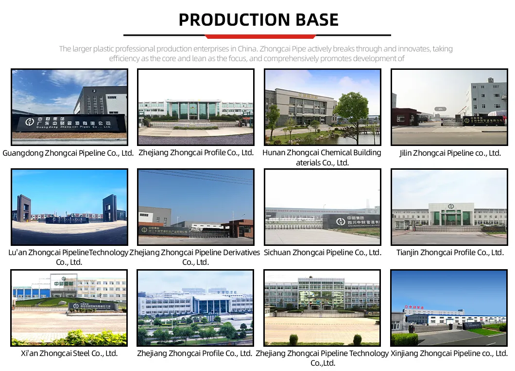 Gardens Excellent Corrosion Resistance PVC Flexible Pressure Hose/Rigid Pipe Drainage Systems Pipe