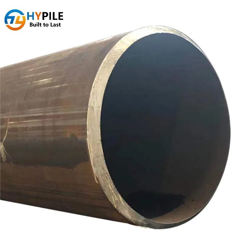 Hypile En10219 S355 LSAW Steel Pipe for Port Expansion/Cofferdam Piling