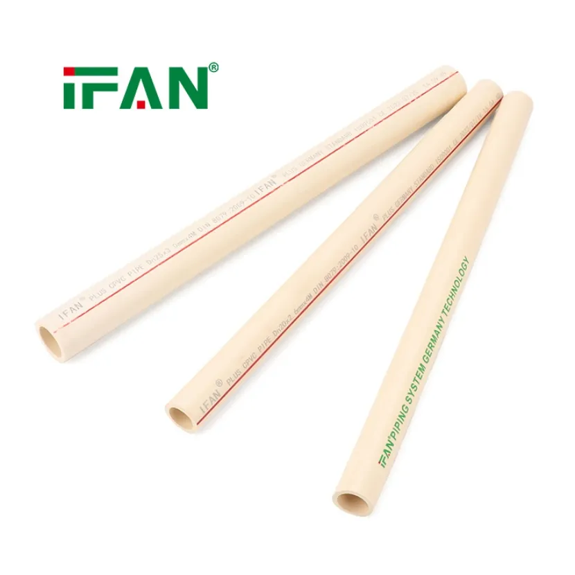 Ifan All Sizes Available PVC Water Pipe Prices Water System Plastic PVC CPVC Pipe
