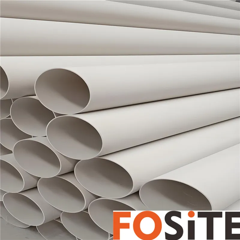 High Quality Plastic Pipe UPVC Drainage Pipe 50/75/110/160/200 Customizable