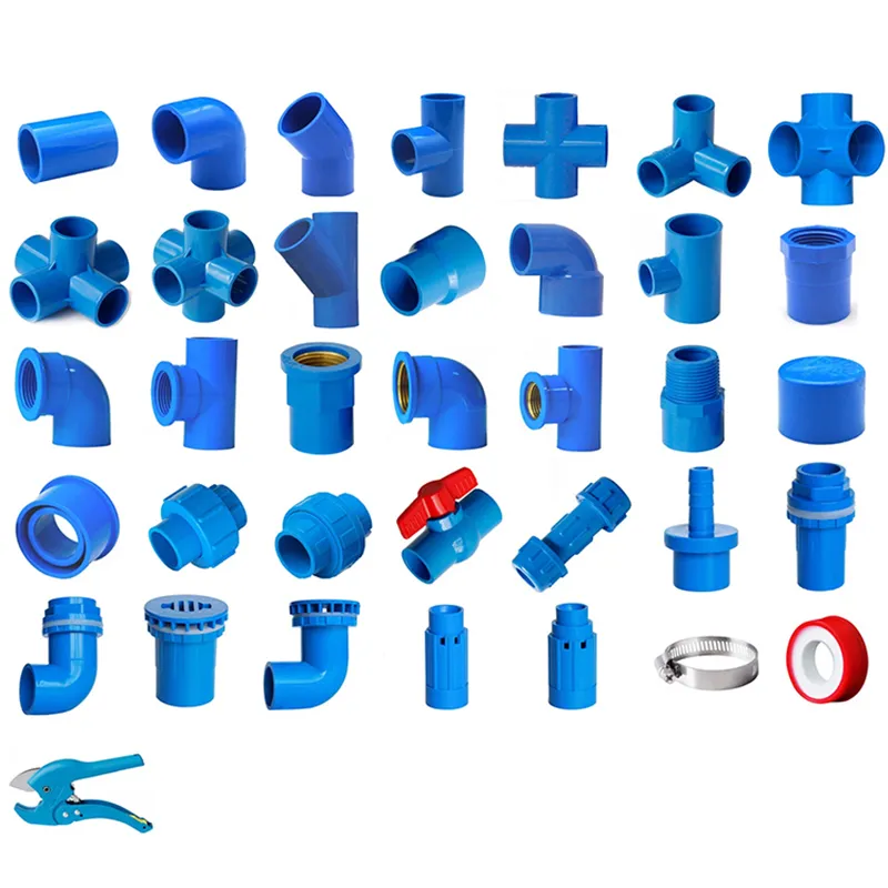 PVC Pipe Fitting UPVC Water Supply Compression Drainpipe 90 Degree Elbow