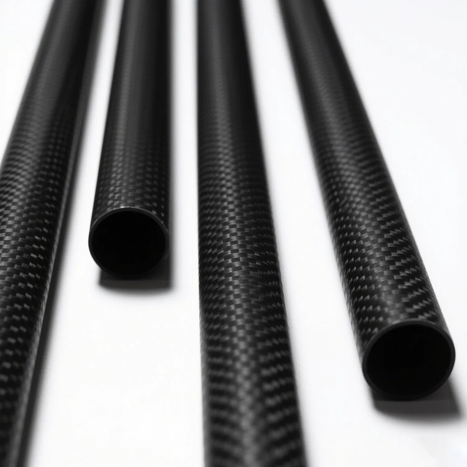 Super Light Weight 3K Carbon Fiber Tube 40 50 60 70 80 Large Diameter Carbon Pipes for Arrow Shaft