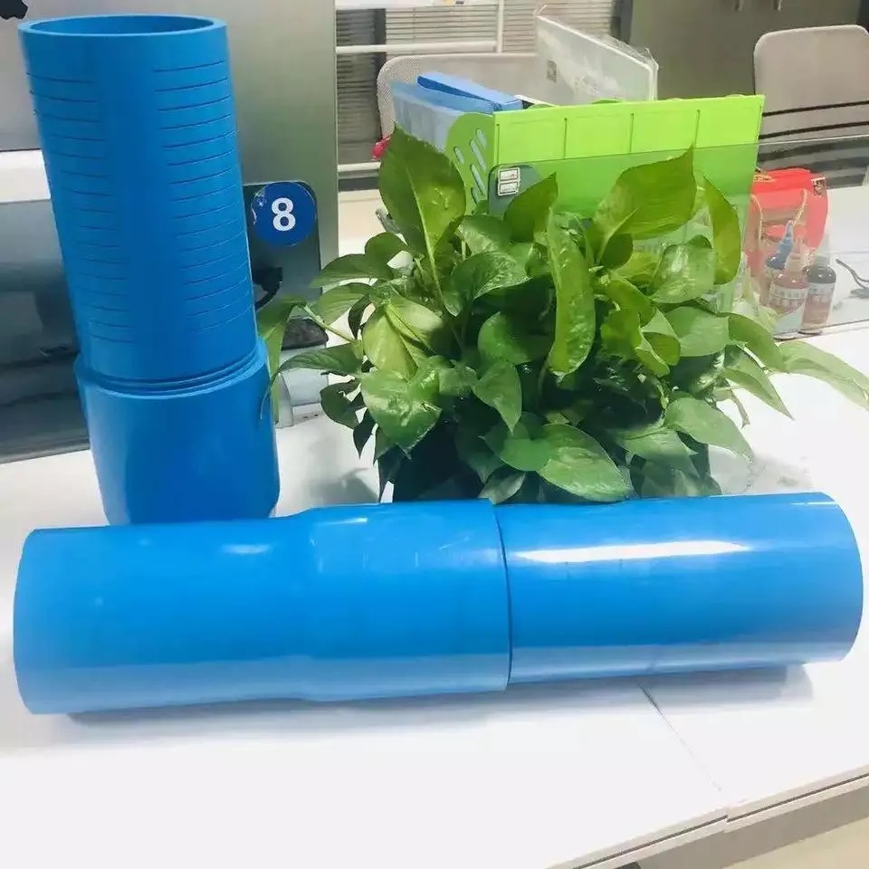 Factory Outlet Slotted PVC Borewell Filter and Screen Pipe PVC Casing Well Pipe