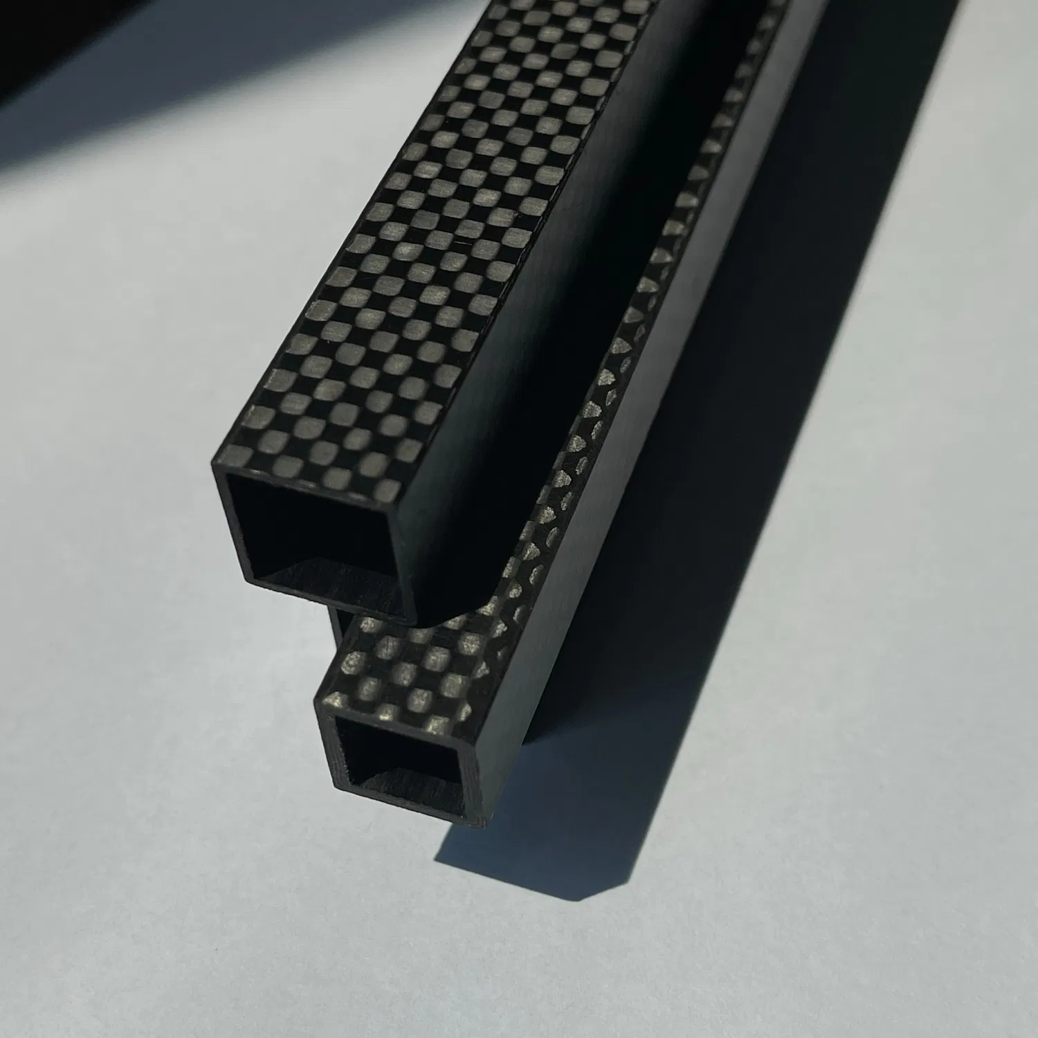 CNC Cut 3K Twill Plain Carbon Fiber Tube in Glossy Matte Finish Round Square Oval Rectangle Styles