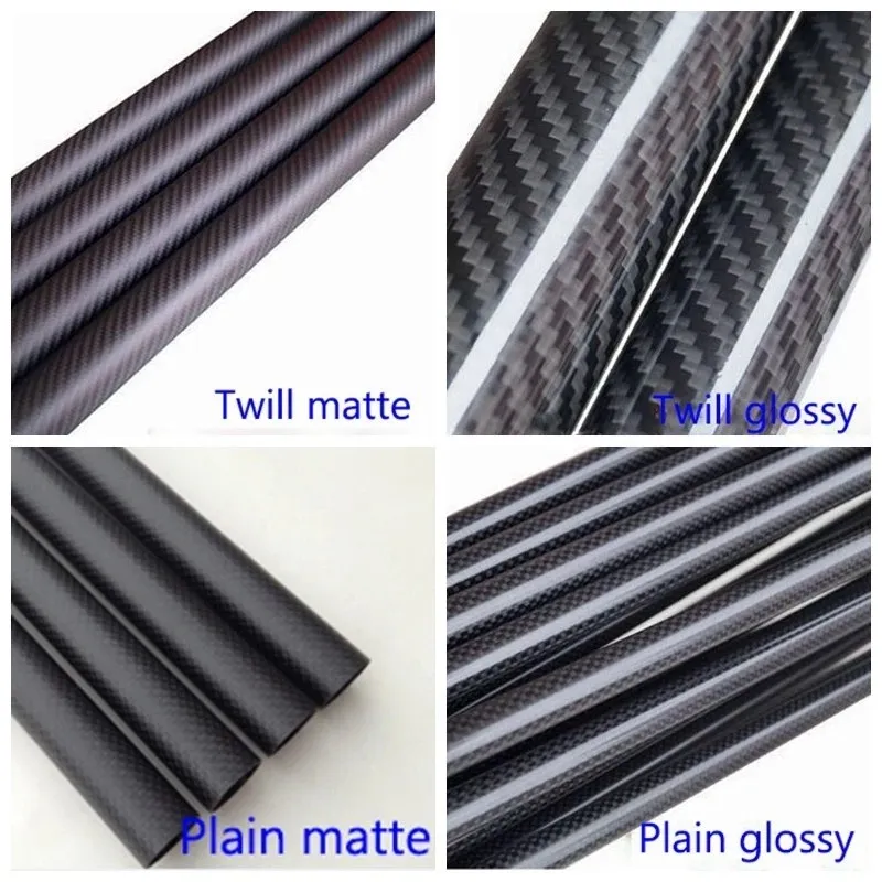 3K Rectangular Carbon Fiber Tube, Carbon Fiber Square Tube