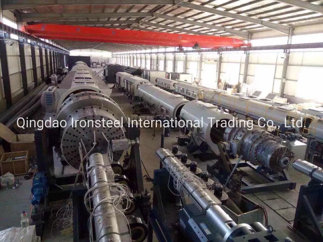 HDPE spiral Bellows Pipe Reinforced by Steel Belt