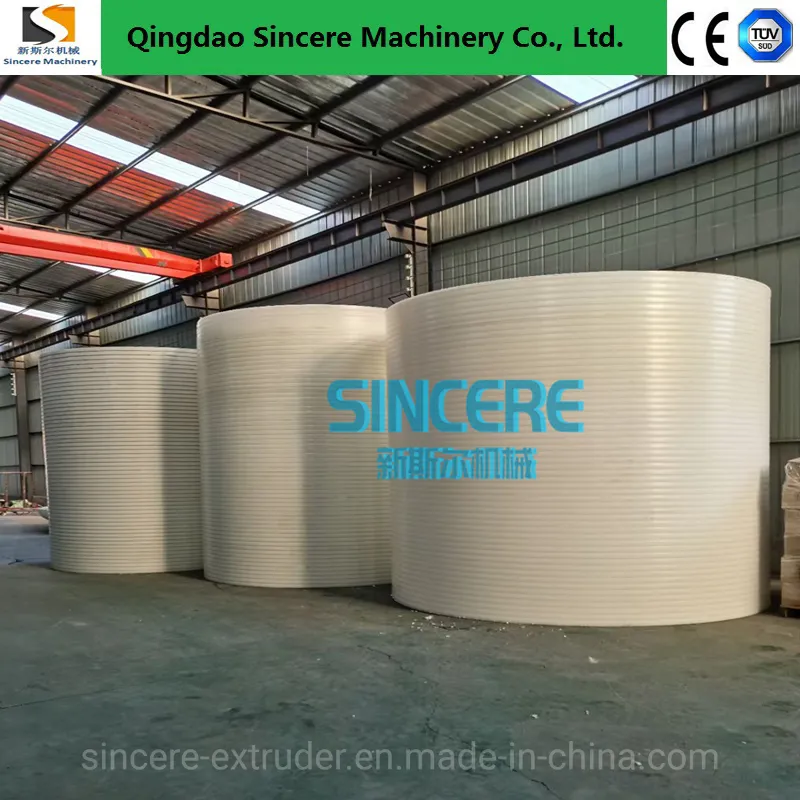 Solid Wall Spiral PE Pipe Extrusion Line DN3000 DN3600 DN4000