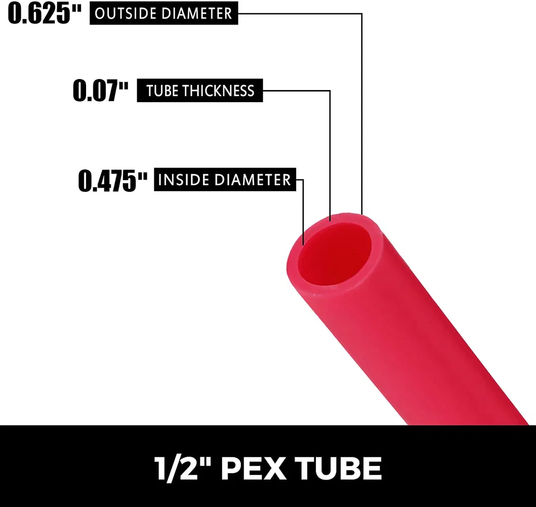 Hewai Wholesale Pex Pipe Plumbing Tube Underground Insulated EVOH Pex Water Pipe
