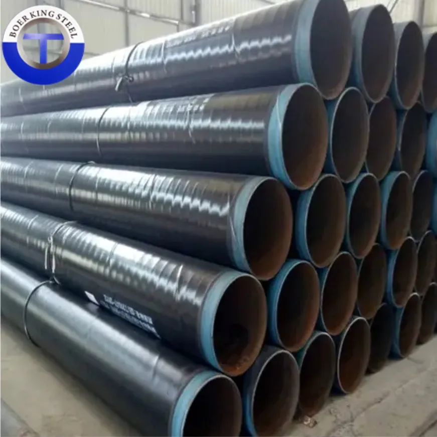 LSAW SSAW API 5L Grade X42 X46 X52 X56 X60 X65 ASTM A106 A53 3PE 2PE 2PP 3PP Anti-Corrosion Coating