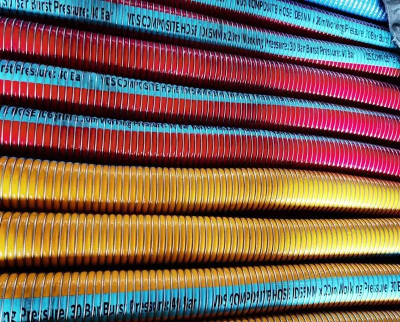 Flexible PVC Steel Wire Reinforced Hose Food Grade Spring Delivery and Suction Water Irrigation Garden Pipe