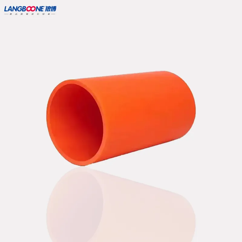 Mpp/UPVC Electrical Cable Conduit Pipe Sn40/DN175 Underground Cable Protection Pipe