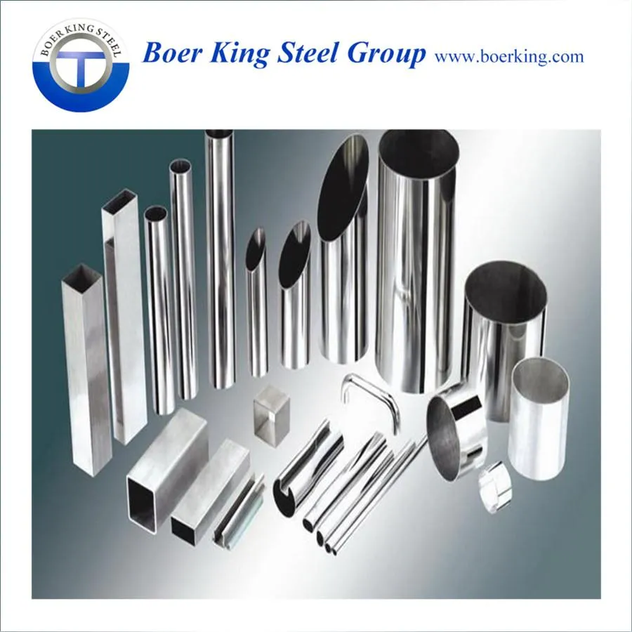 ASTM 201 304 316 316L 2205 2507 Hollow Section Stainless Steel Pipe Factory
