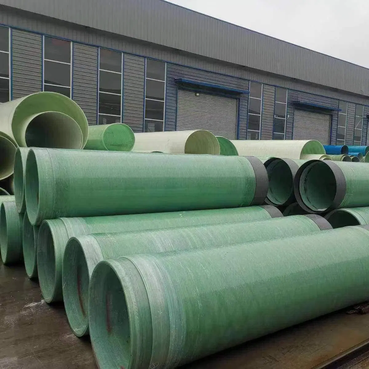 FRP Pipes, Drainage and Sewage Pipes, Underground Conduit Cables for Pipelines, Large-Diameter Venti