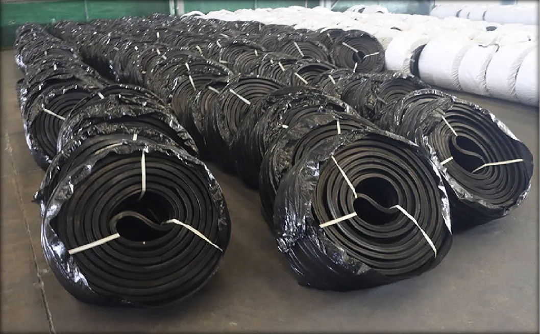 Custom-Molded EPDM Waterstop with Flange Connections for Pipe Penetration Sealing in Water Treatment Plants