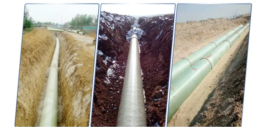 FRP Pipes, Sewage Pipes, Anti-Aging Spiral Pipes, FRP Fiber-Mesh Pipes, FRP Cable Protection Pipes