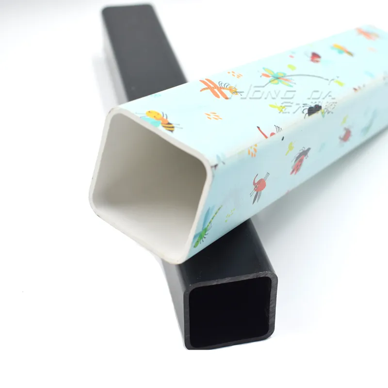 Customized Environmental Protection Flame Retardant PVC; ABS; PP; PE Plastic Extruded Square Pipe