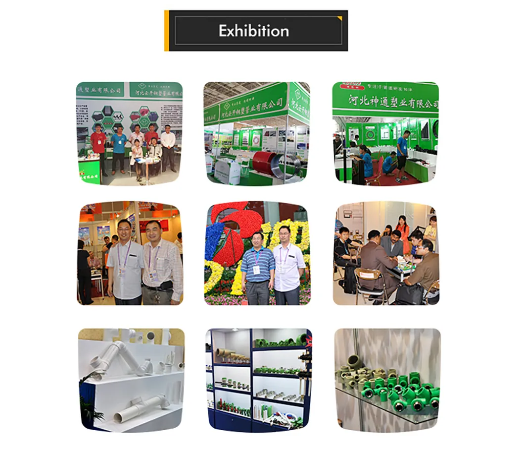 Water Supply 20-250mm PVC Pipe Underground Drainage Plastic Pipe