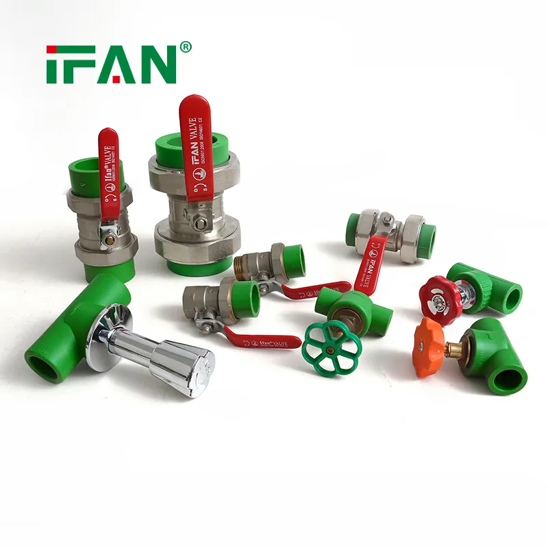 Ifan DIN 8077/8078 Cheap Green 20-110mm Plastic Water PPR Fittings