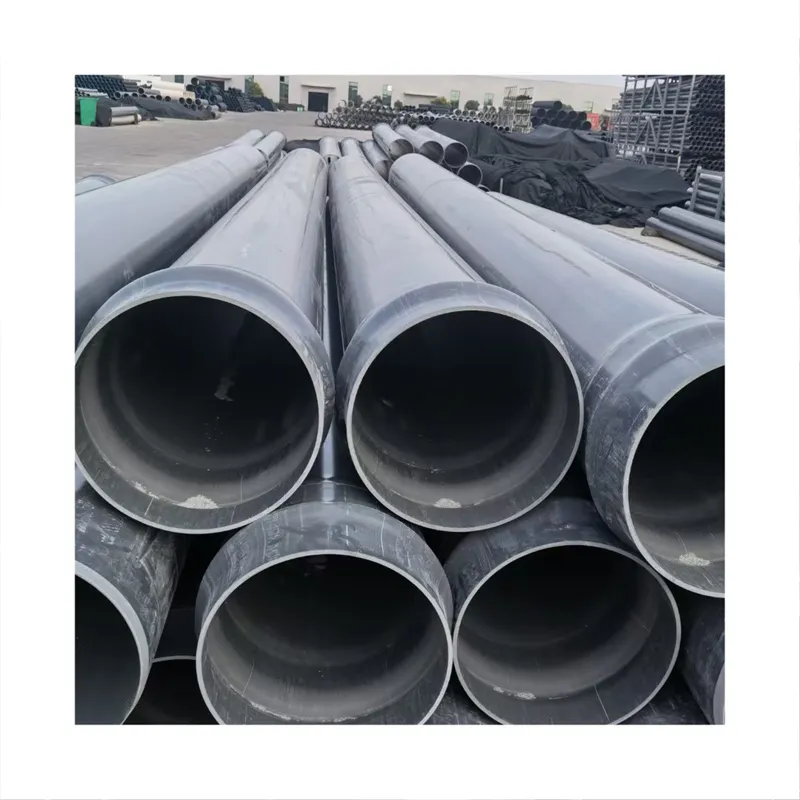 125mm Durable PVC Stormwater Pipe with Corrugated Design