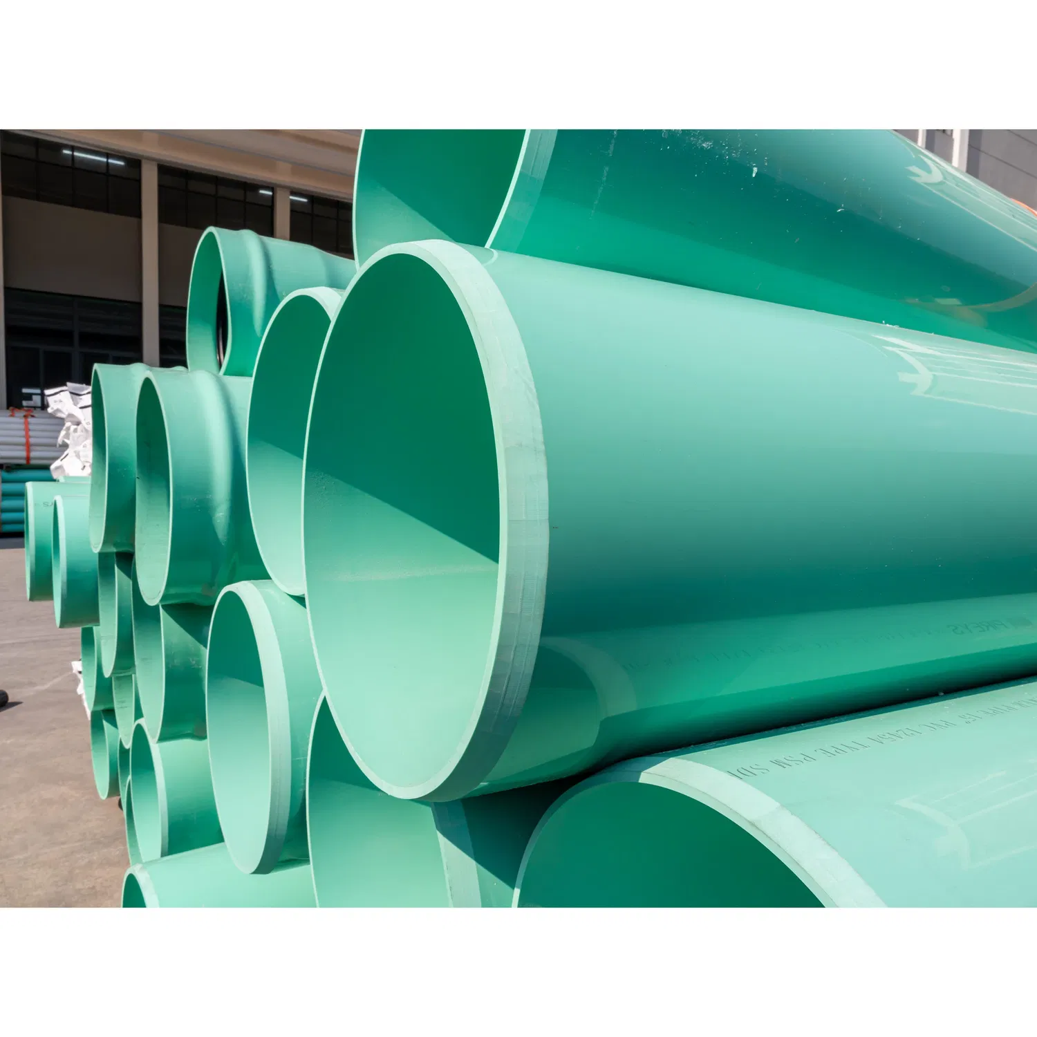 4" (100mm) PVC 12364 Type Psm SDR35 Sewer/Egout PS 46 Psi/320 Kpa ASTM D3034 PVC Sewer Pipe