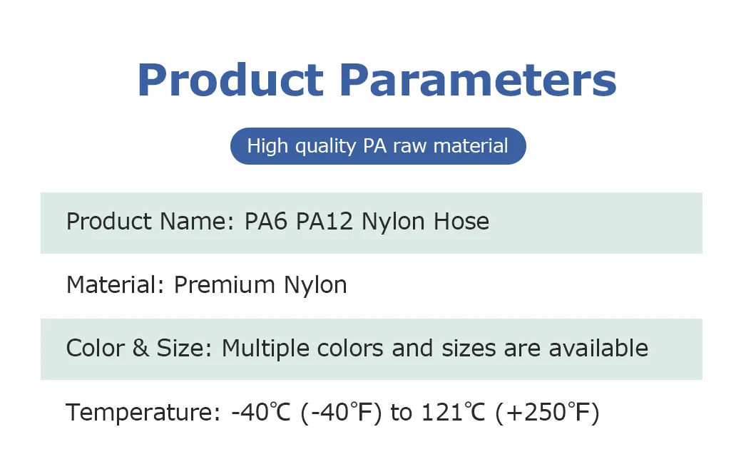 4mm 6mm Black Hard Nylon Air Hose Tubing
