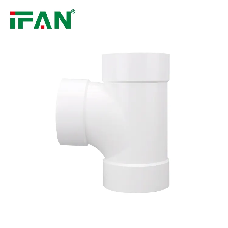 Ifan High Quality UPVC Pipe Fitting ASTM 2665 PVC Pipe Fitting Tee UPVC Fitting