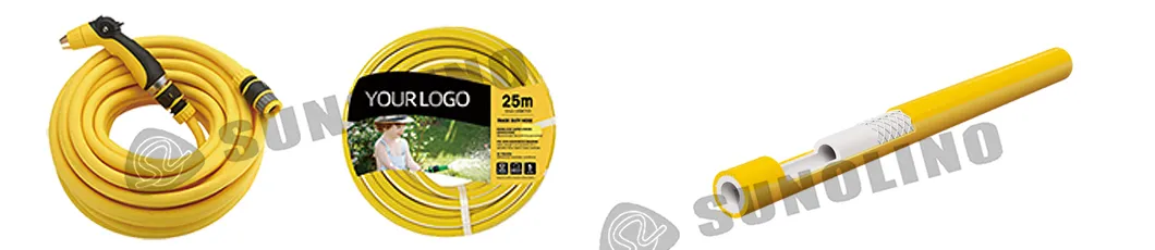 2 Inch Plastic Food Grade PVC Nylon Fiber Reinforced Pipe with Couplingg Plastic Spiral Pipe