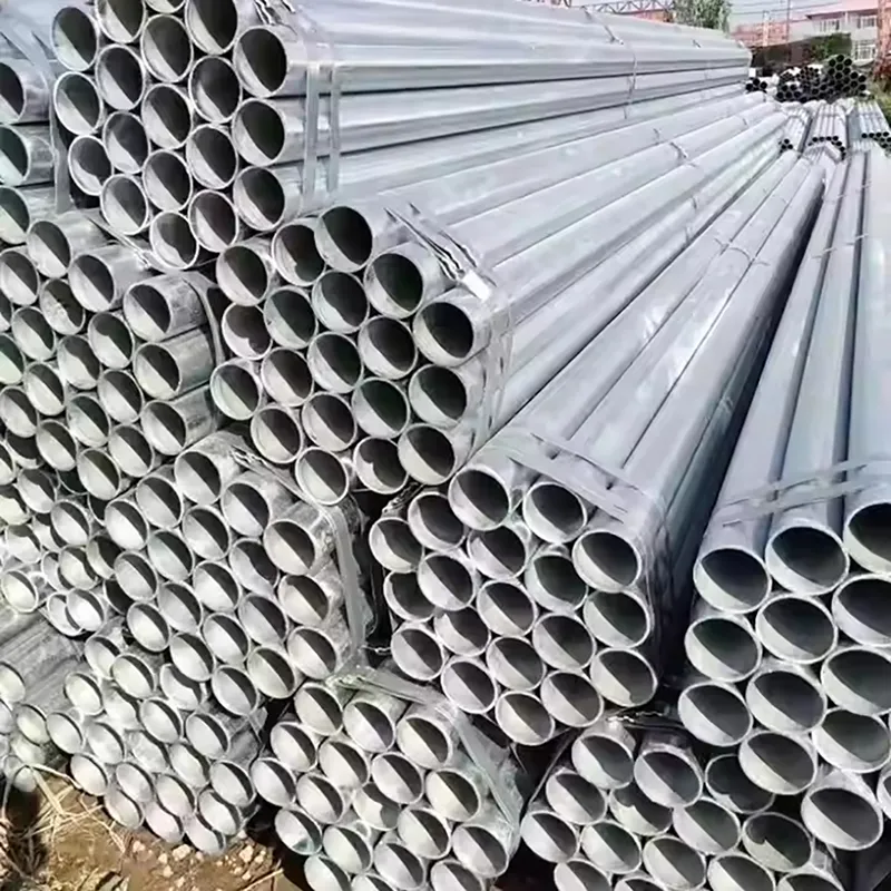 Hot-DIP Galvanized Low-Carbon Steel Q235 Q345 ASTM A106 Seamless Welded Anti-Corrosion Steel Pipe