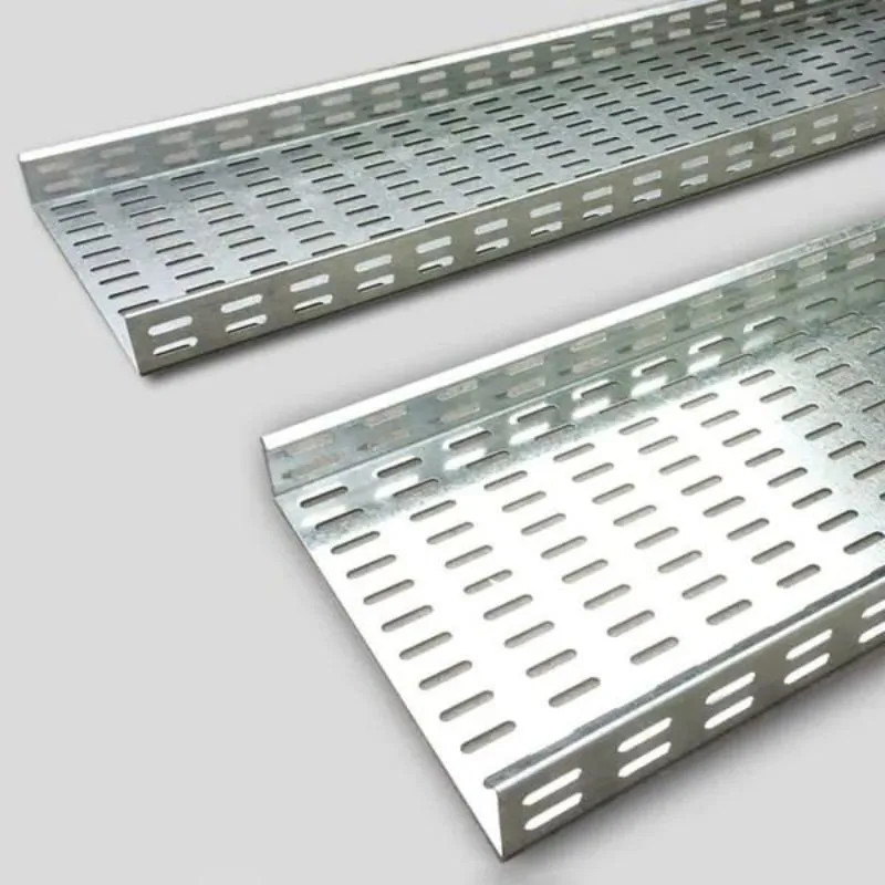 Multi Size Pre Galvanized Cable Tray/Perforated Cable Tray/Factory Customized Cable Tray