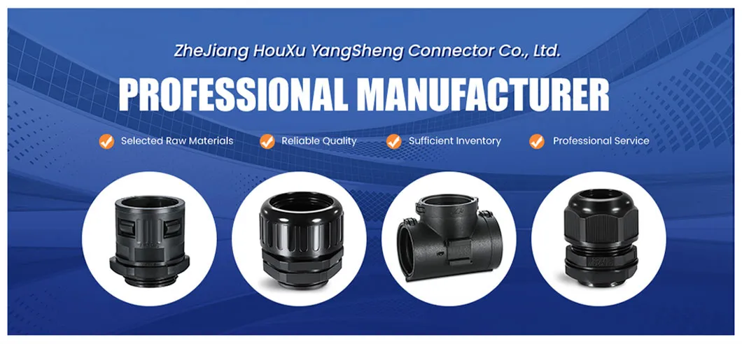 Wholesale Customized PA66 Pipe Waterproof Nylon Elbow Connector for Renewable Energy Systems