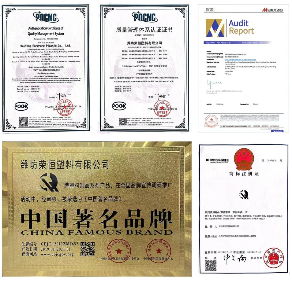 Flexible Transparent PVC Fiber Braided Reinforced Pipe Nylon Wear-Resistant Water Pipe