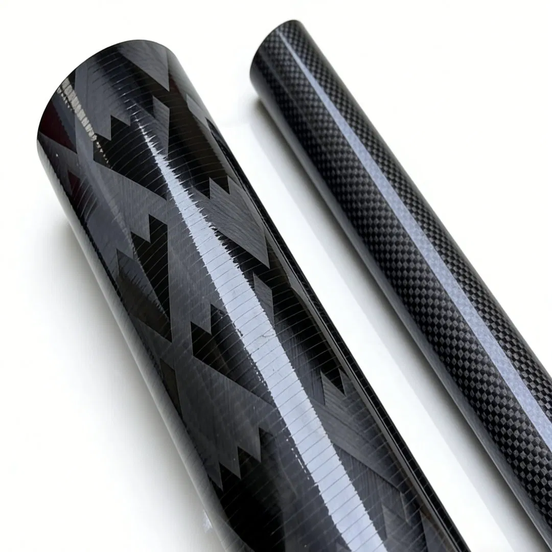 Large Matte Carbon Fiber Square Round Tube Custom Products