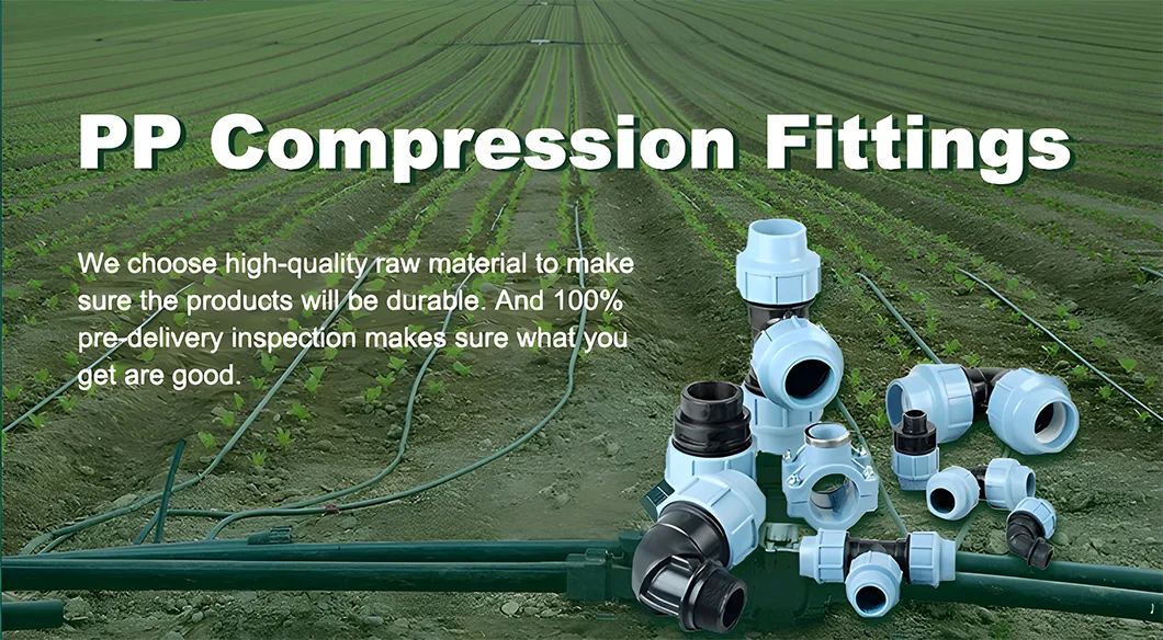 Factory PP Compression Fittings PE Pipe Fitting 20mm-315mm HDPE List Pipe Price HDPE Pipe Fittings