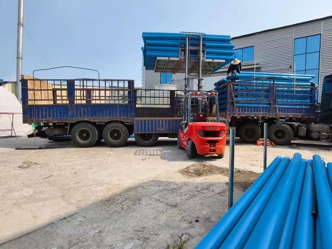 High Quality PVC-U Tee Coupling PVC Water Pipe PE Water Supply Pipe Corrugated Pipe for Water Supply