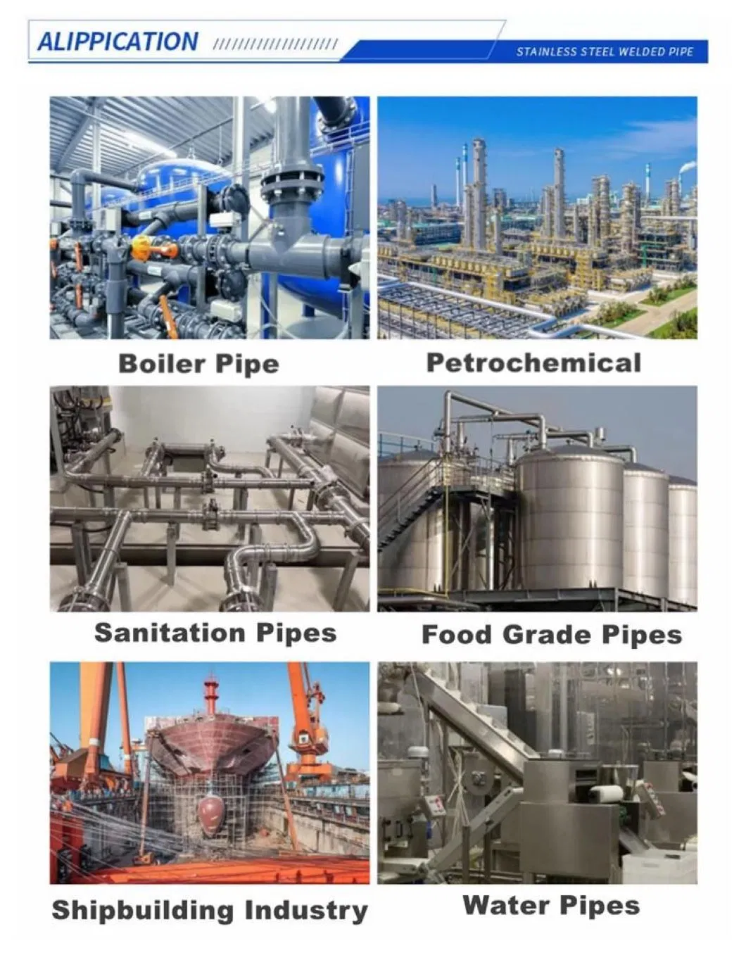 Premium 304 304L 309S 316L Stainless Steel Square and Round Pipes