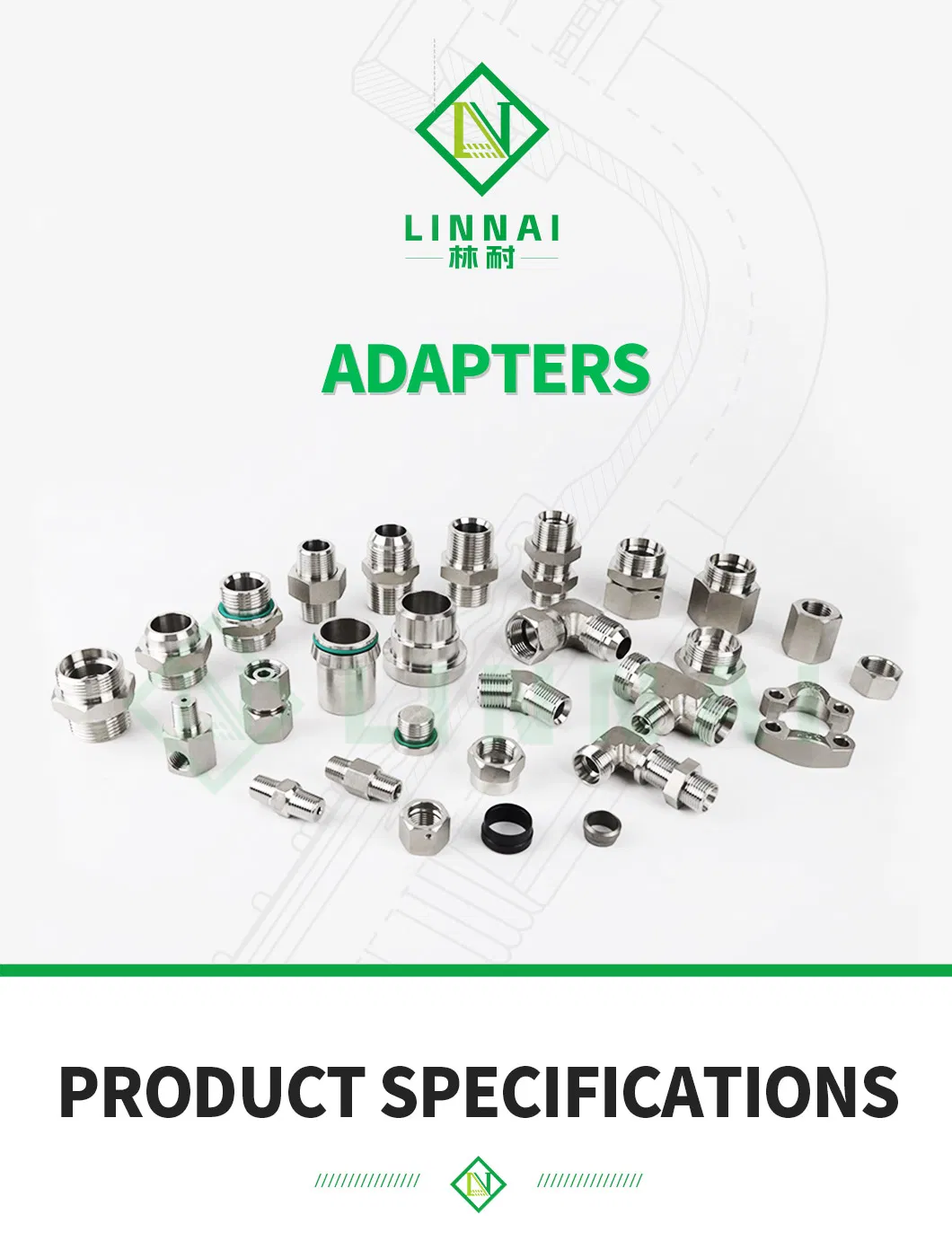 1CB (WD) Carbon Stainless Steel High Pressure Composite Pipe Connector Coupling Jic Hydraulic Hose Ferrule Fittings