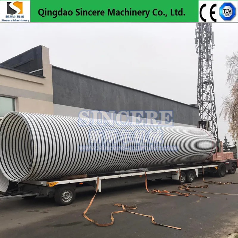 PE Pph Water Storage Tank Pipe Extrusion Line