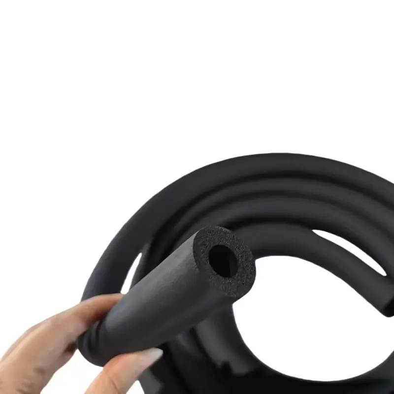 Modern Hot Water Pipe Insulation Foam Tube Factory Sale NBR PVC Material of NBR-PVC Nitrile Rubber F