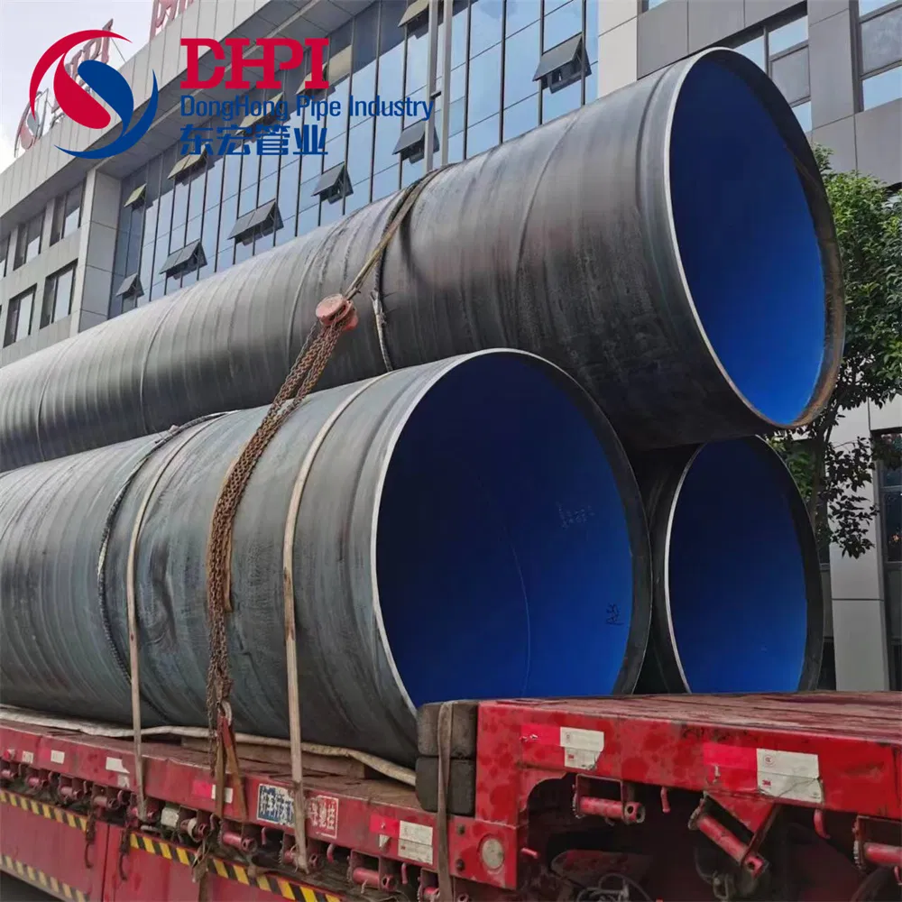 Factory Price API5l Carbon Steel Welded Pipe with 3PE/3lpe/Tpep Coating for Petroleum Pipeline Secur