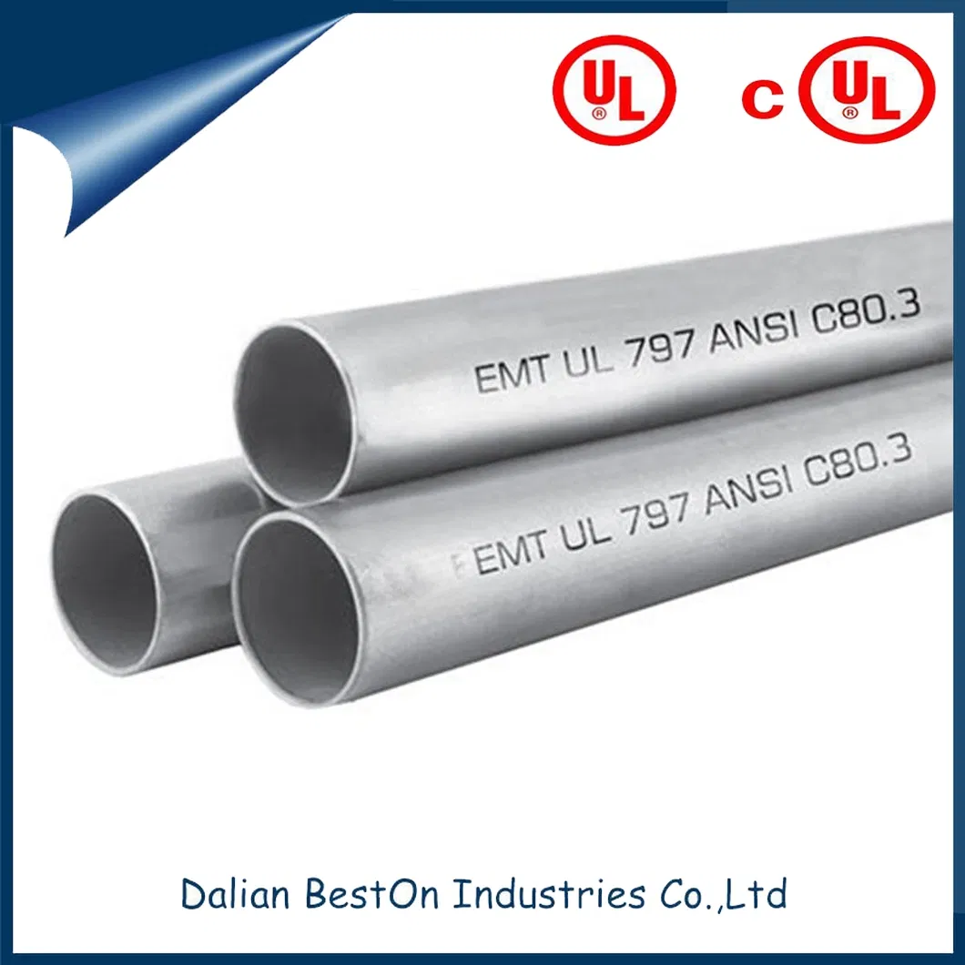 High-Quality EMT Conduit Pipe for Electrical Applications with UL Listed