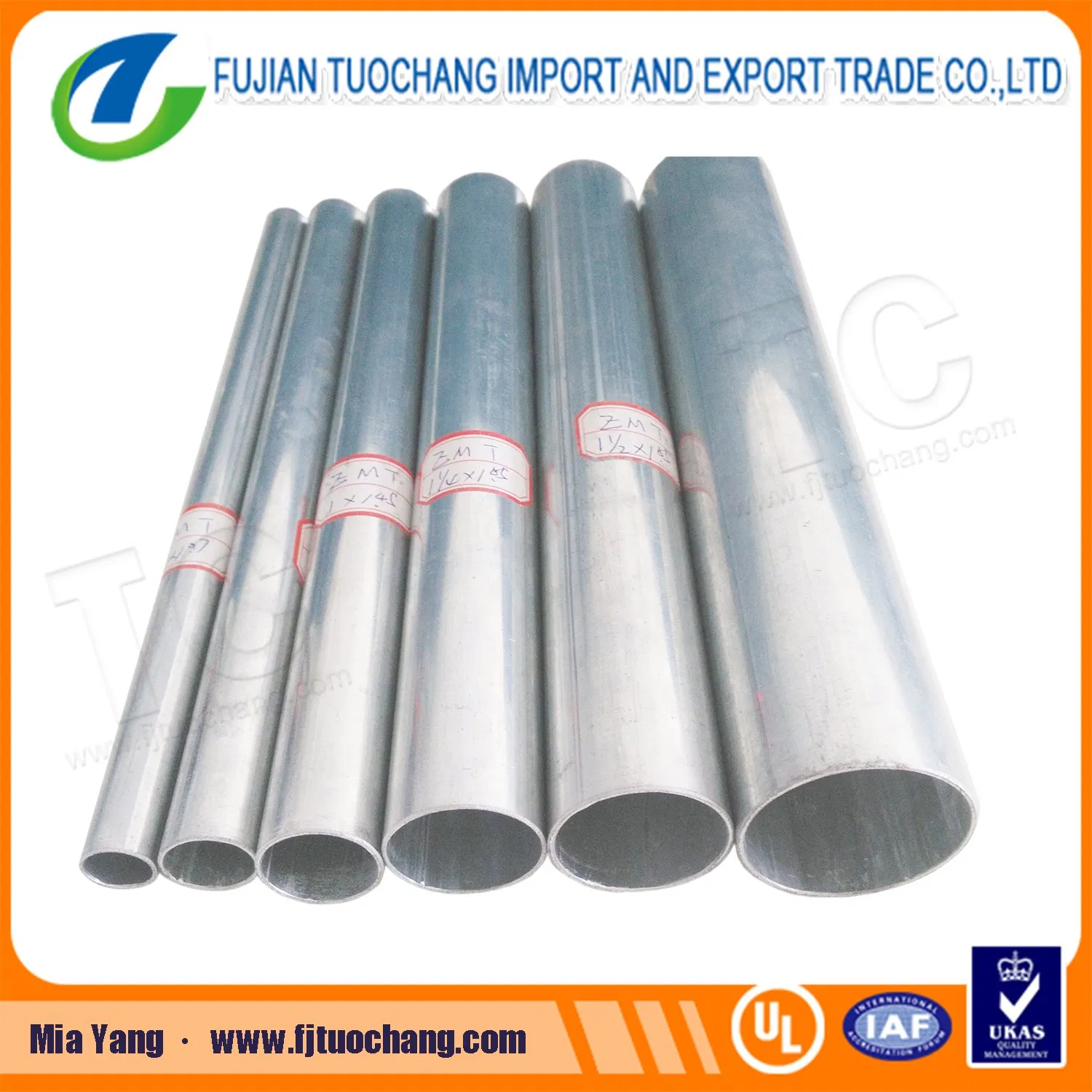 Hot DIP Galvanized EMT Electrical Conduit
