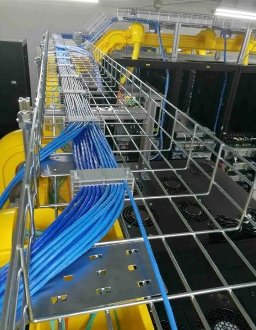 Customizable Galvanized S-Welded Steel Wire Mesh Cable Tray