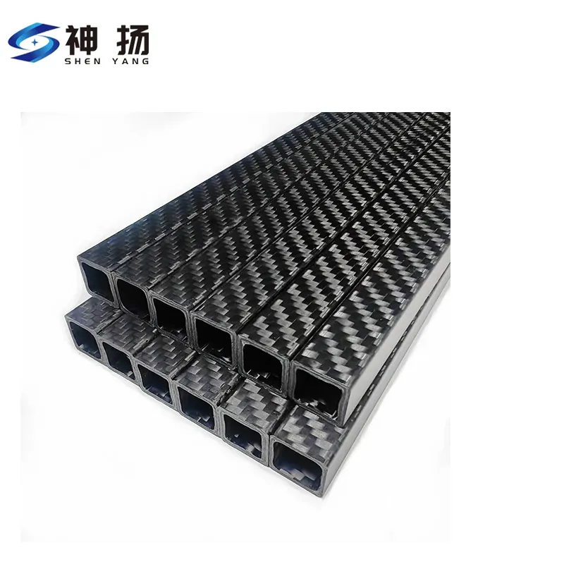Custom Matte or Glossy Carbon Fiber Square Tube – Lightweight, High Strength, CNC Cut Available