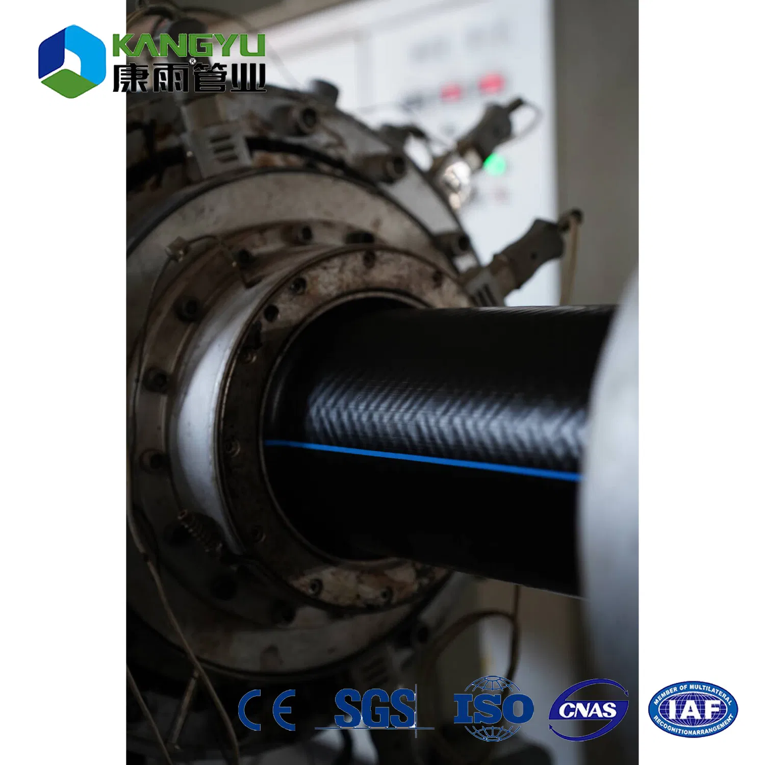 Plastic Underground Steel Wire Mesh Reinforced HDPE Composited Pipe/Pipeline for Gas and Water Suppl