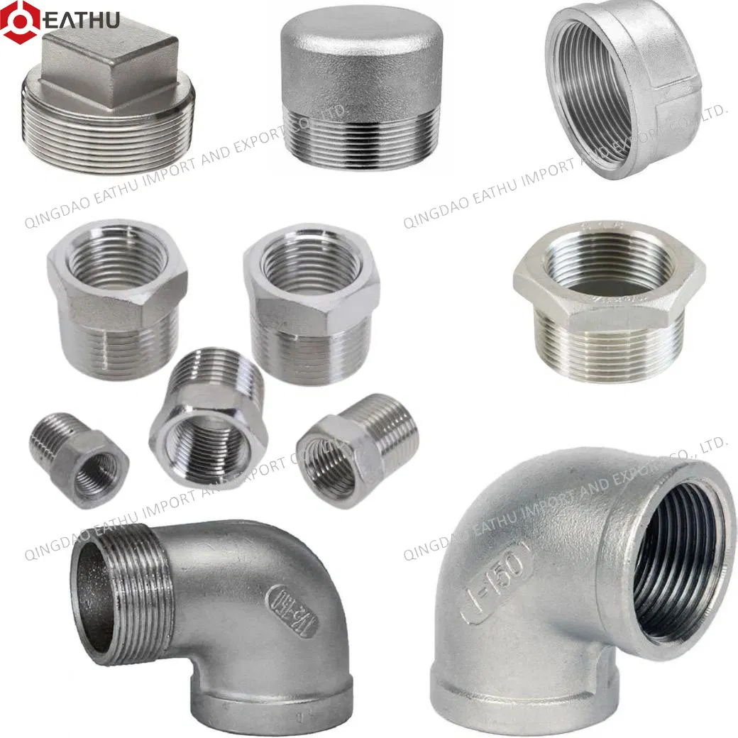 ANSI/DIN/BS Stainless Carbon Steel 304/316 NPT/Bsp Seamless Pipe Fitting Grooved End Round Cap
