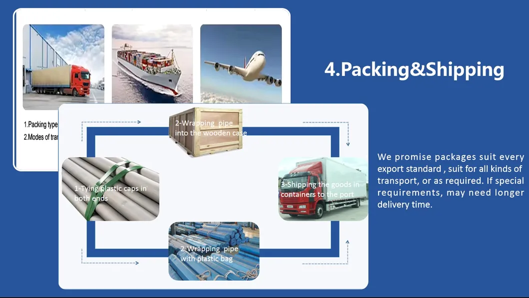 ASTM A270 Tp321 Strengthening Cold Drawing/Hot Rolling 6m Seamless Tube Stainless Steel Pipes Size with ABS From Zhejiang China