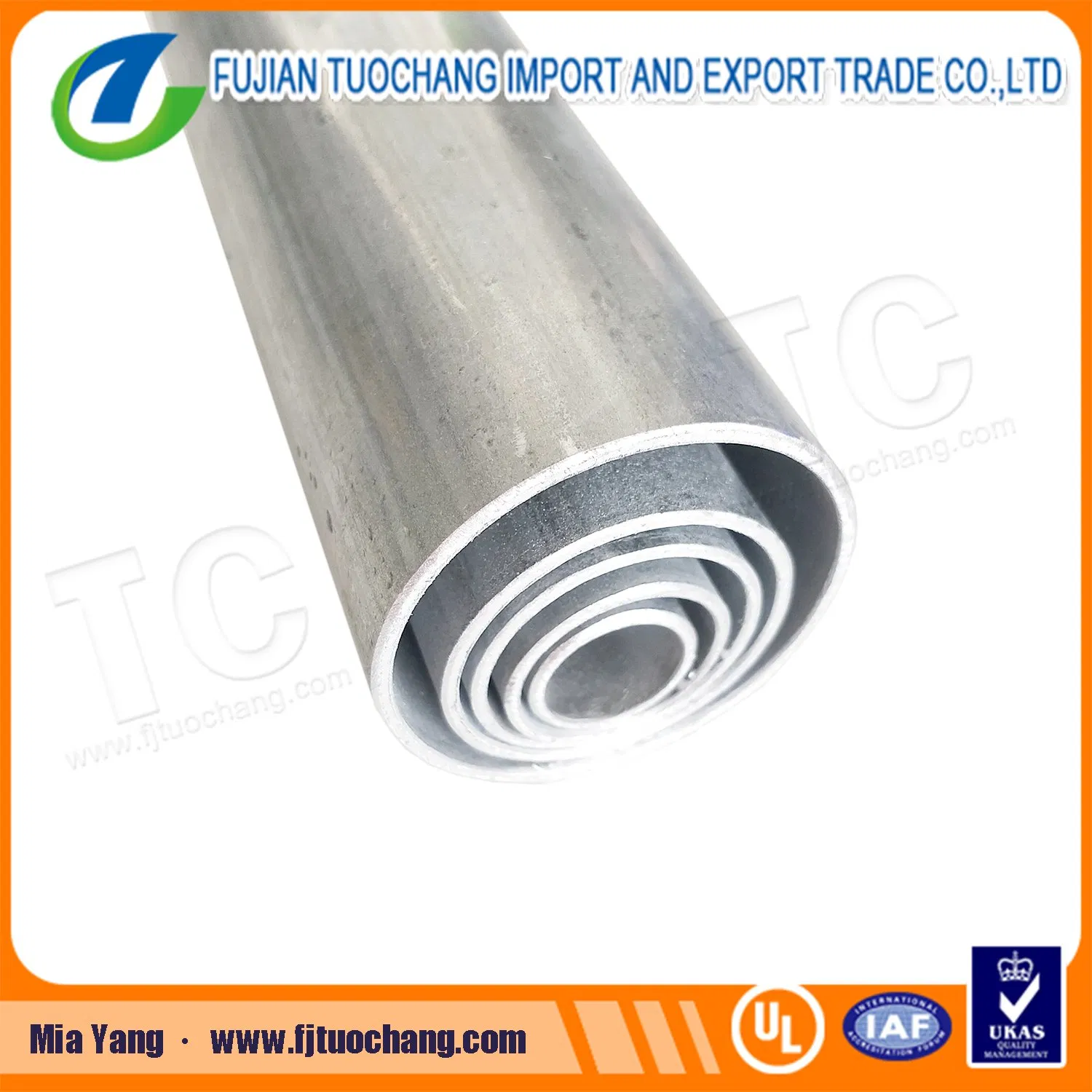 Pre-Galvanized/ Hot Dipped Galvanized Steel EMT Conduit