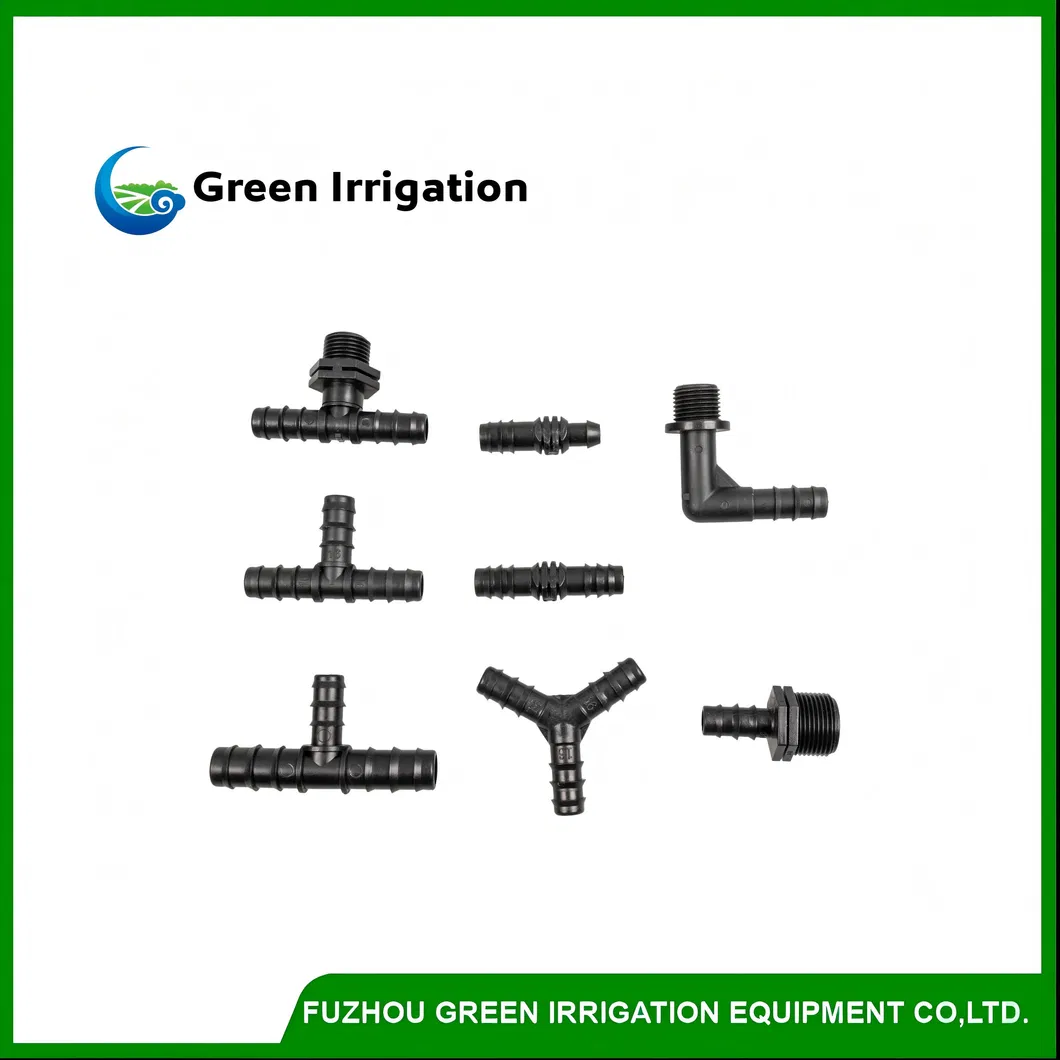 Pipe Fittings for Garden Greenhouse Irrigation Systems