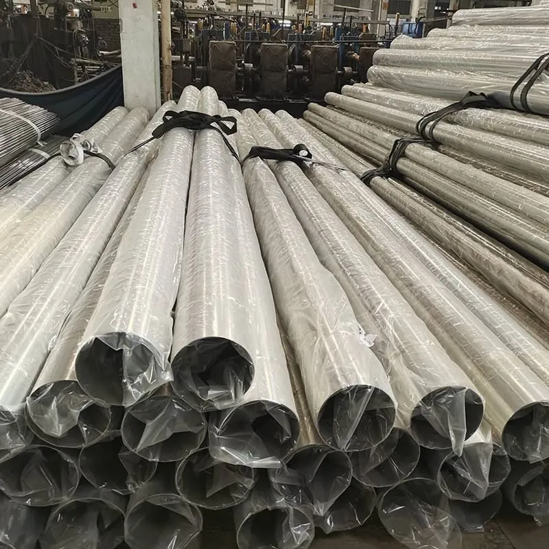 Rich Stock Round Stainless Steel Pipes for Food Using 304/316/316L Top Standard Customized Tubes Fur