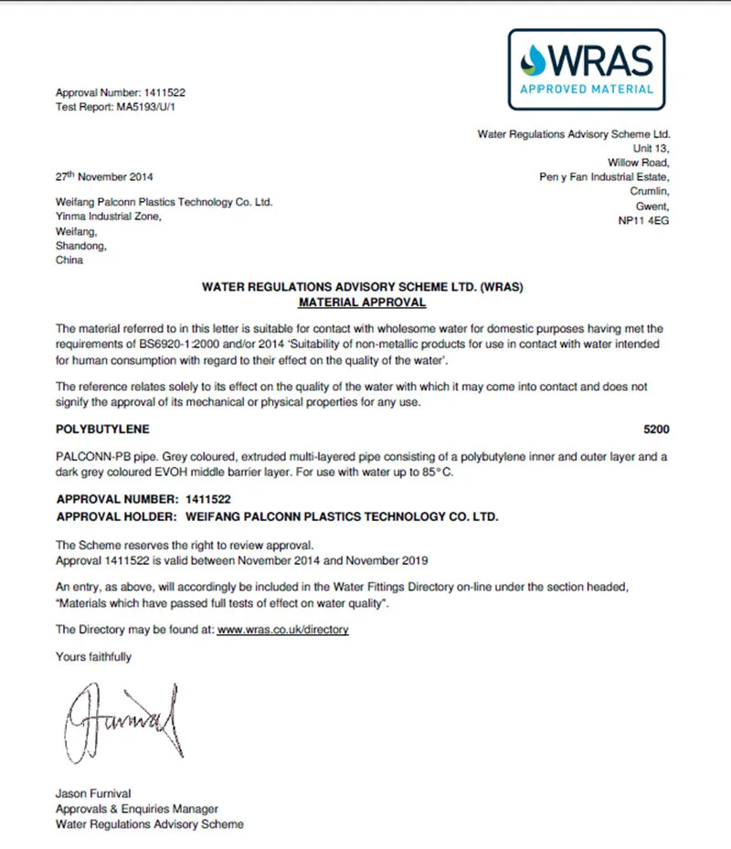 Easy-Lay Pb Pipe Gray White 15mm 22mm for Floor Heating